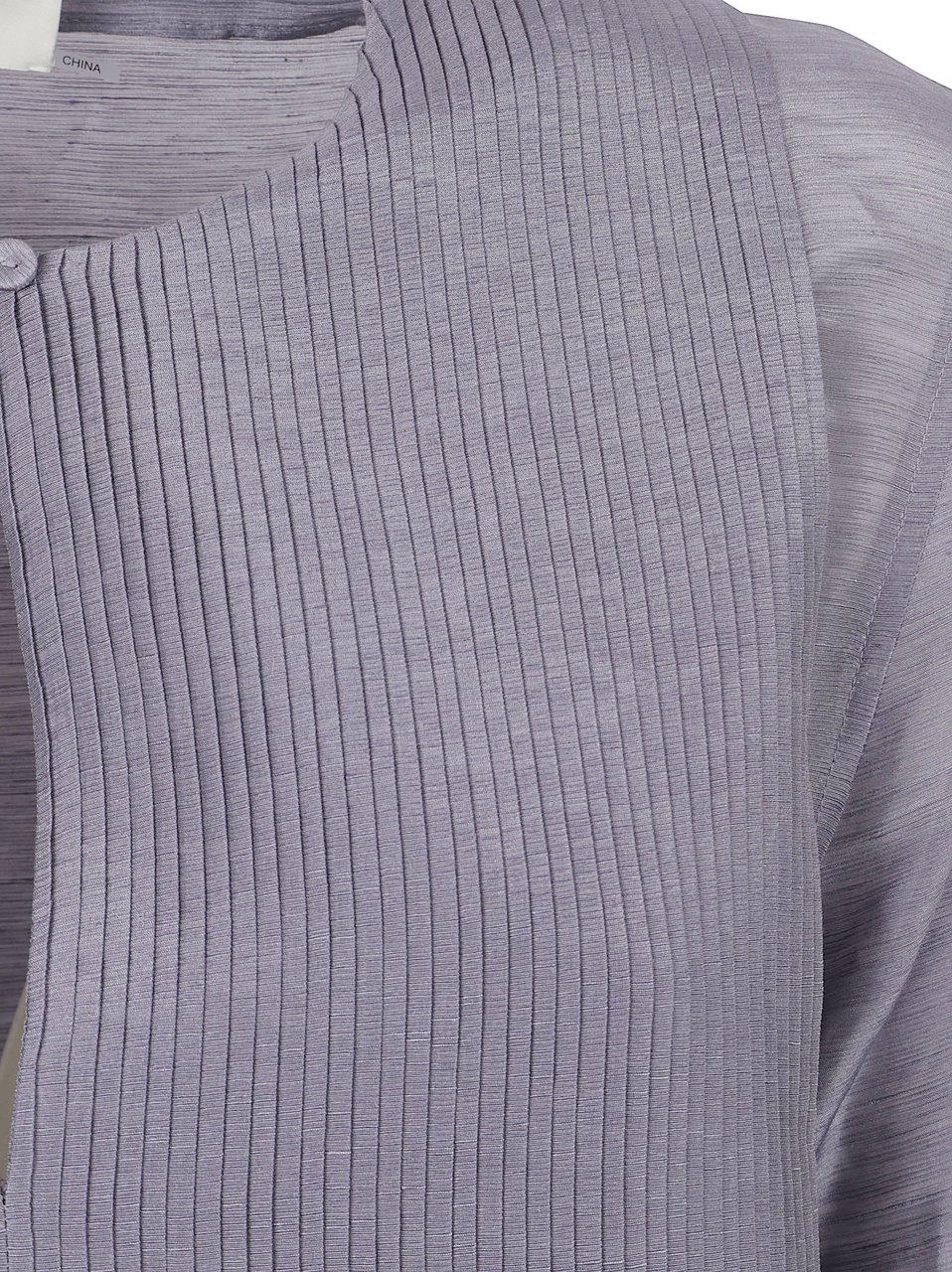 Tory Burch Long Purple Caftan Dress Grijs
