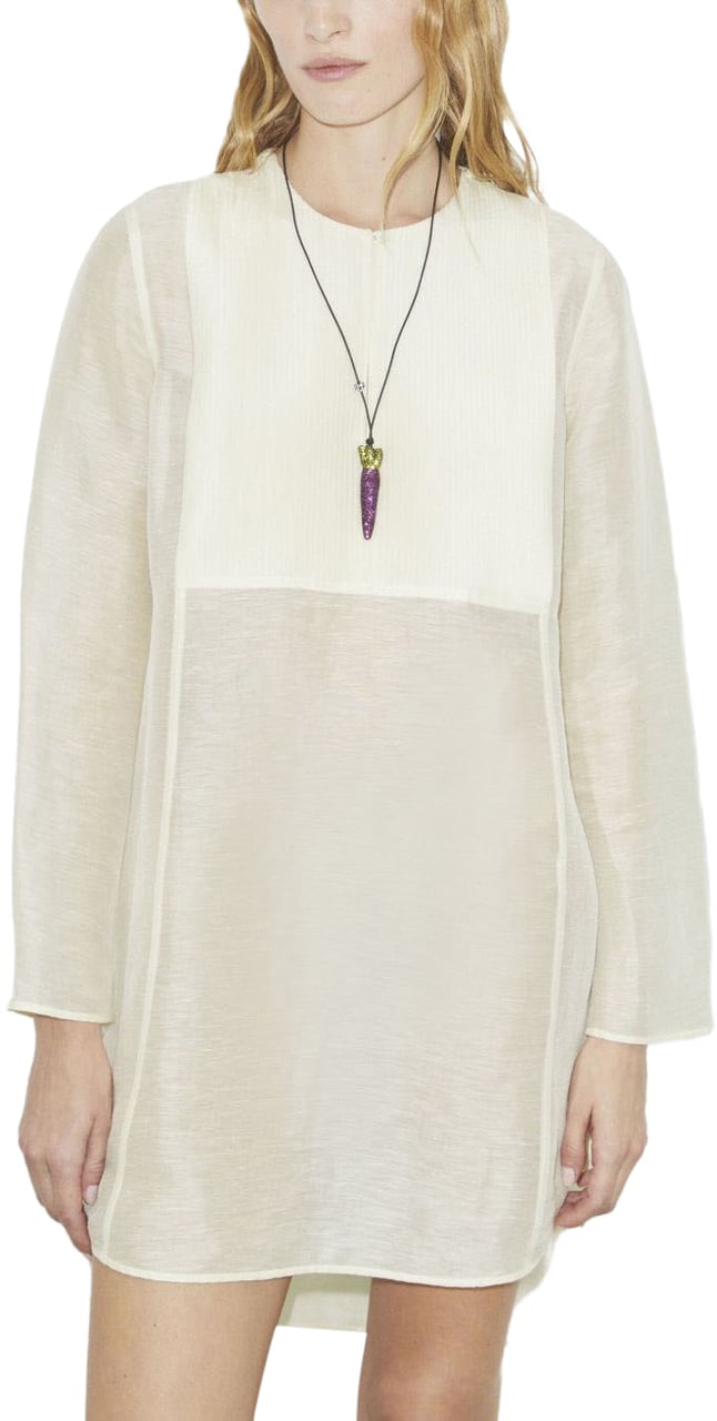 Tory Burch Dresses Ivory Wit