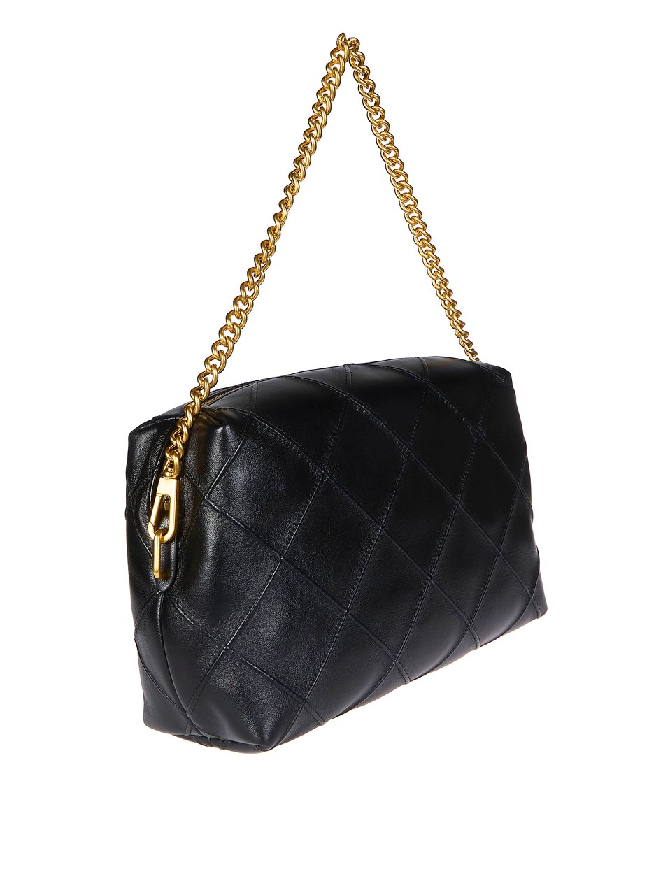Tory Burch Large Fleming Soft Quilted Crossbody Bag Zwart
