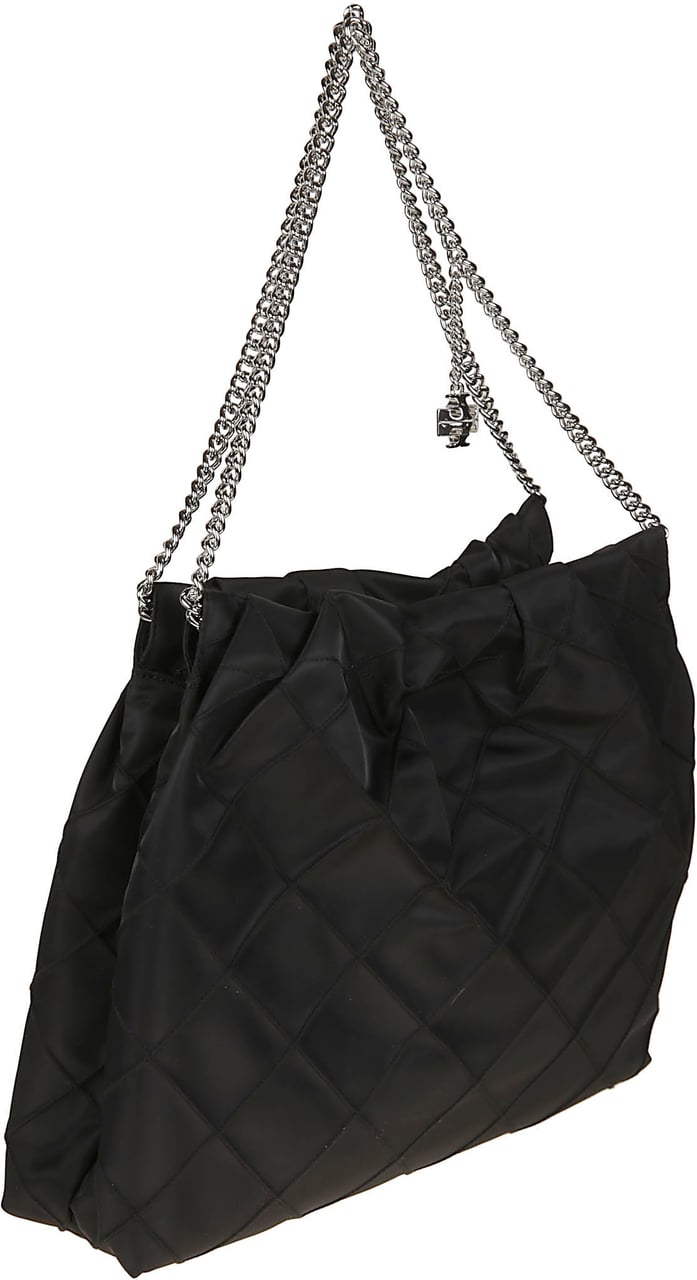 Tory Burch Fleming Hobo Bag Black Zwart