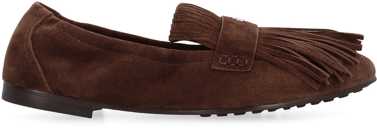 Tory Burch Ballet flat with fringes Bruin