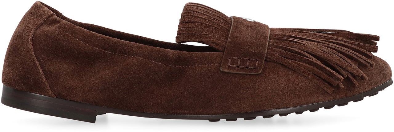 Tory Burch Ballet flat with fringes Bruin
