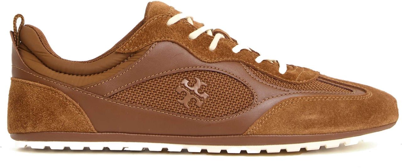 Tory Burch Travel Sneakers Color Cognac Bruin