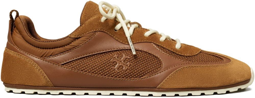 Tory Burch Sneakers Leather Brown Bruin