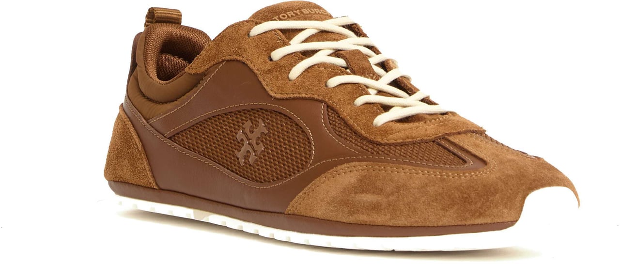 Tory Burch Travel Sneakers Color Cognac Bruin