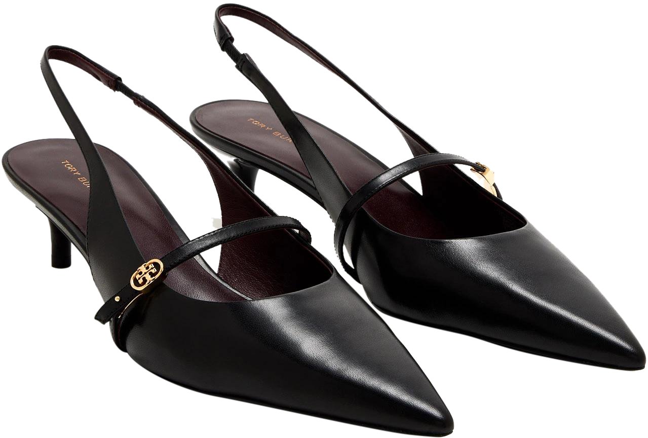 Tory Burch Double T Buckle Mary Jane 45mm Zwart