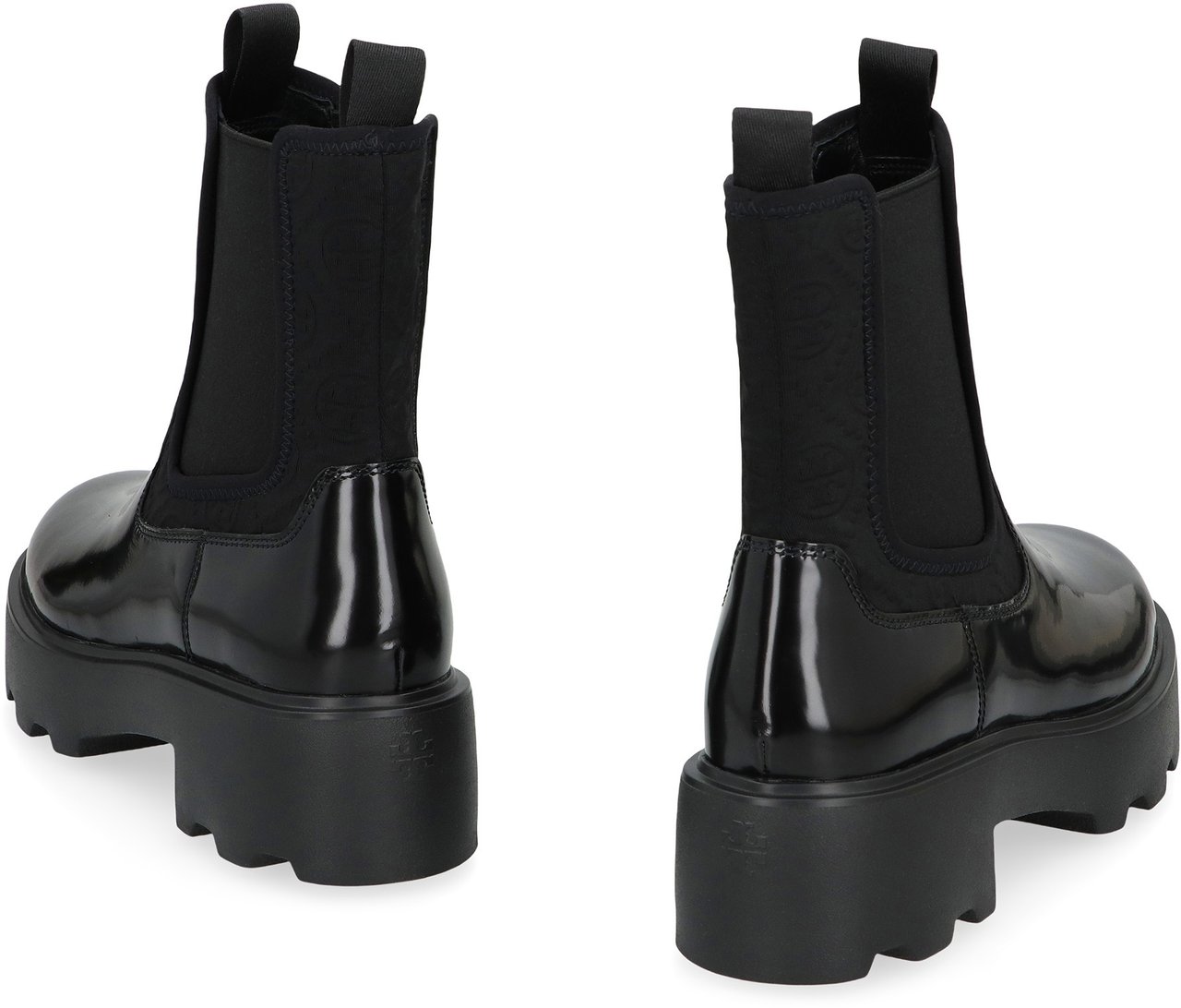 Tory Burch Chelsea boots in leather Zwart