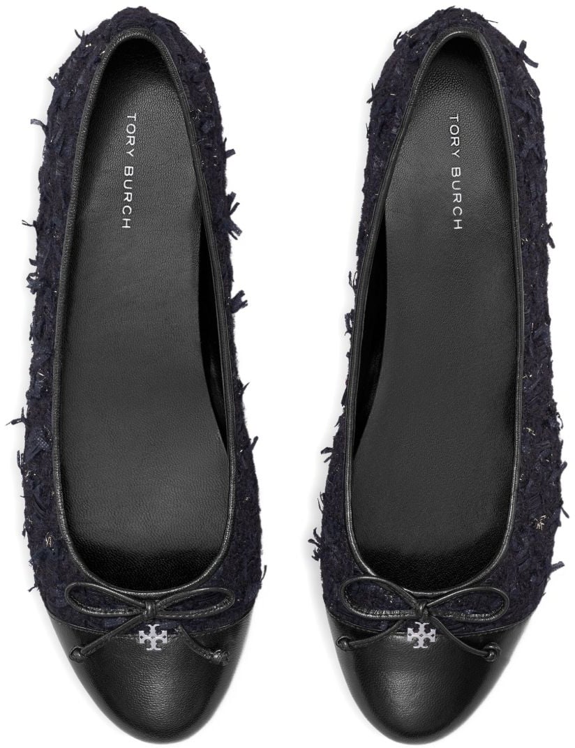 Tory Burch Flat Shoes Blue Blauw