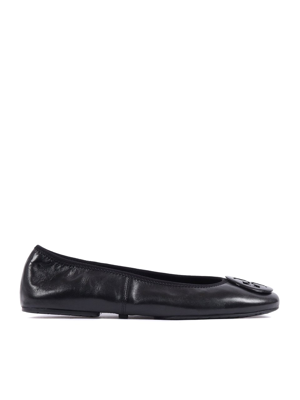 Tory Burch Reva Flexible Sole Ballet Flats Zwart