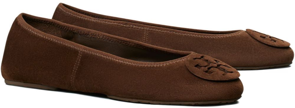 Tory Burch Flat Shoes Brown Bruin