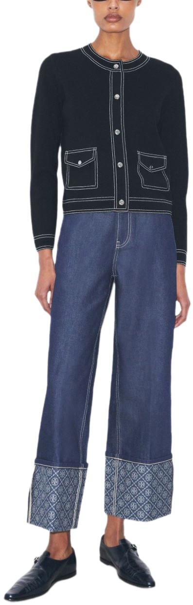 Tory Burch Sweaters Black Zwart