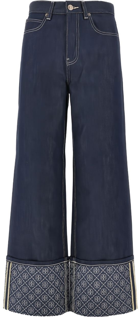 Tory Burch Jeans Rawunwashed Divers