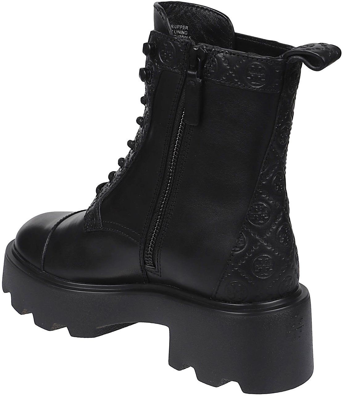 Tory Burch T Monogram Ankle Boots Black Zwart