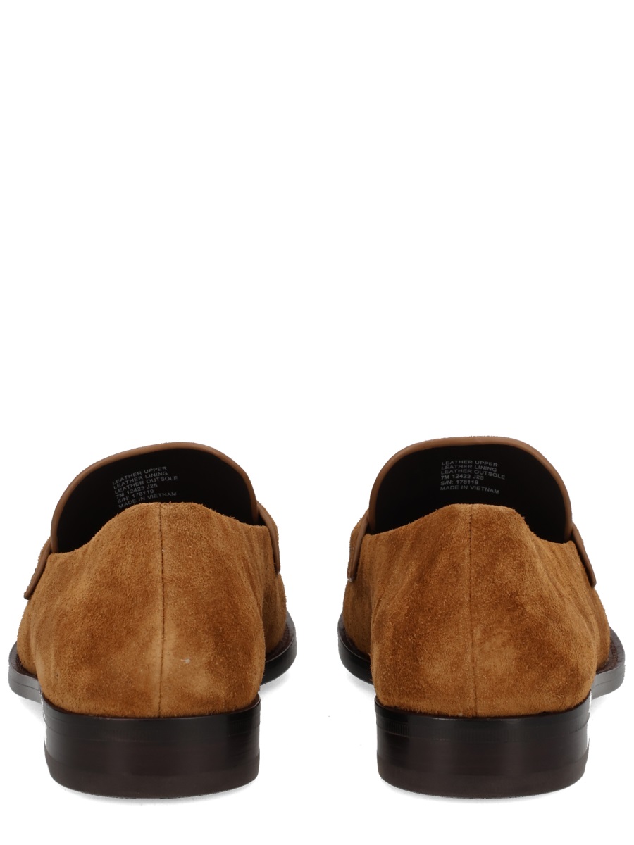 Tory Burch Suede Moccasin-Style Flat Shoes Bruin