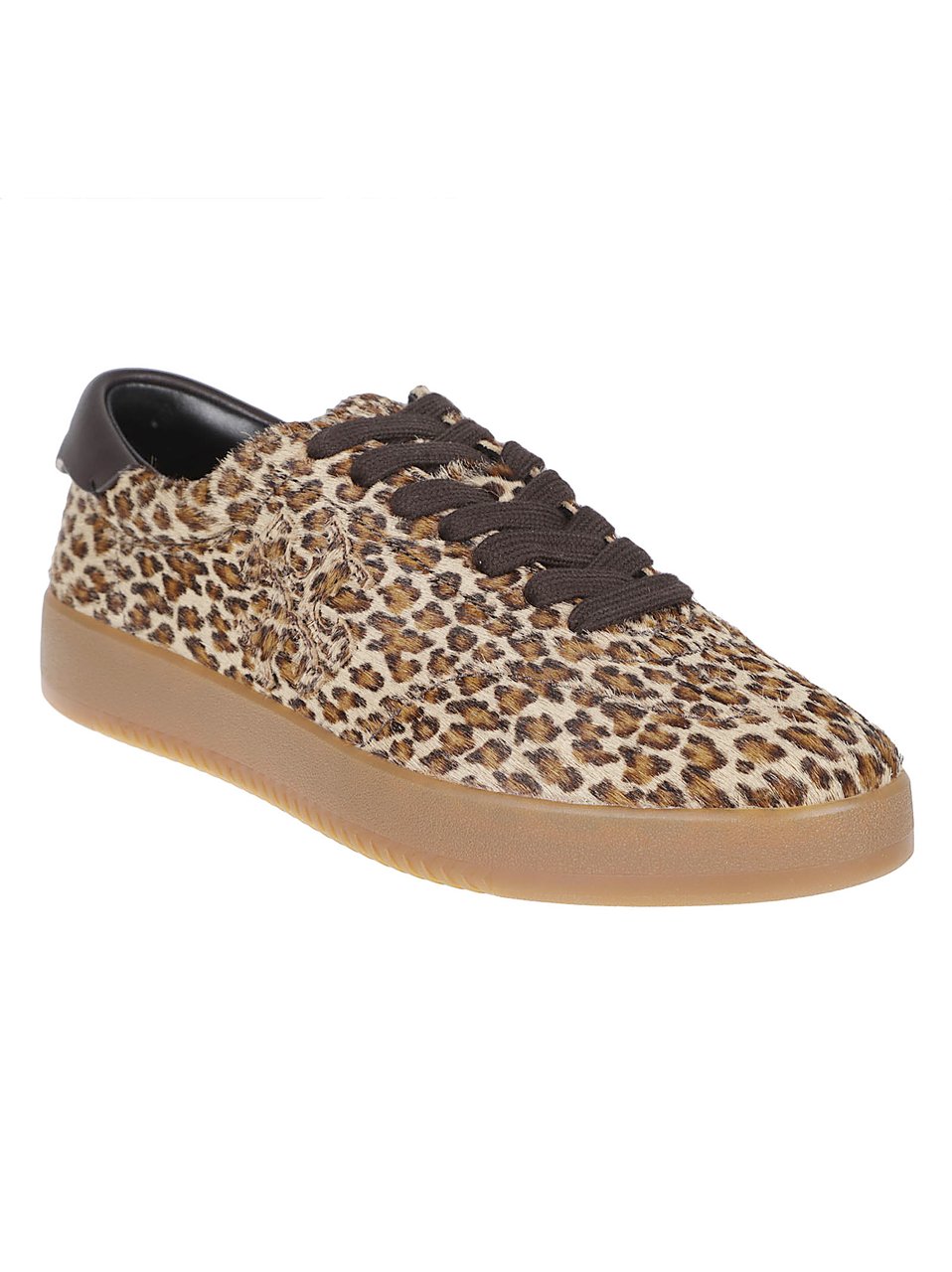 Tory Burch Natural Bristle Leopard Print Sneakers Bruin
