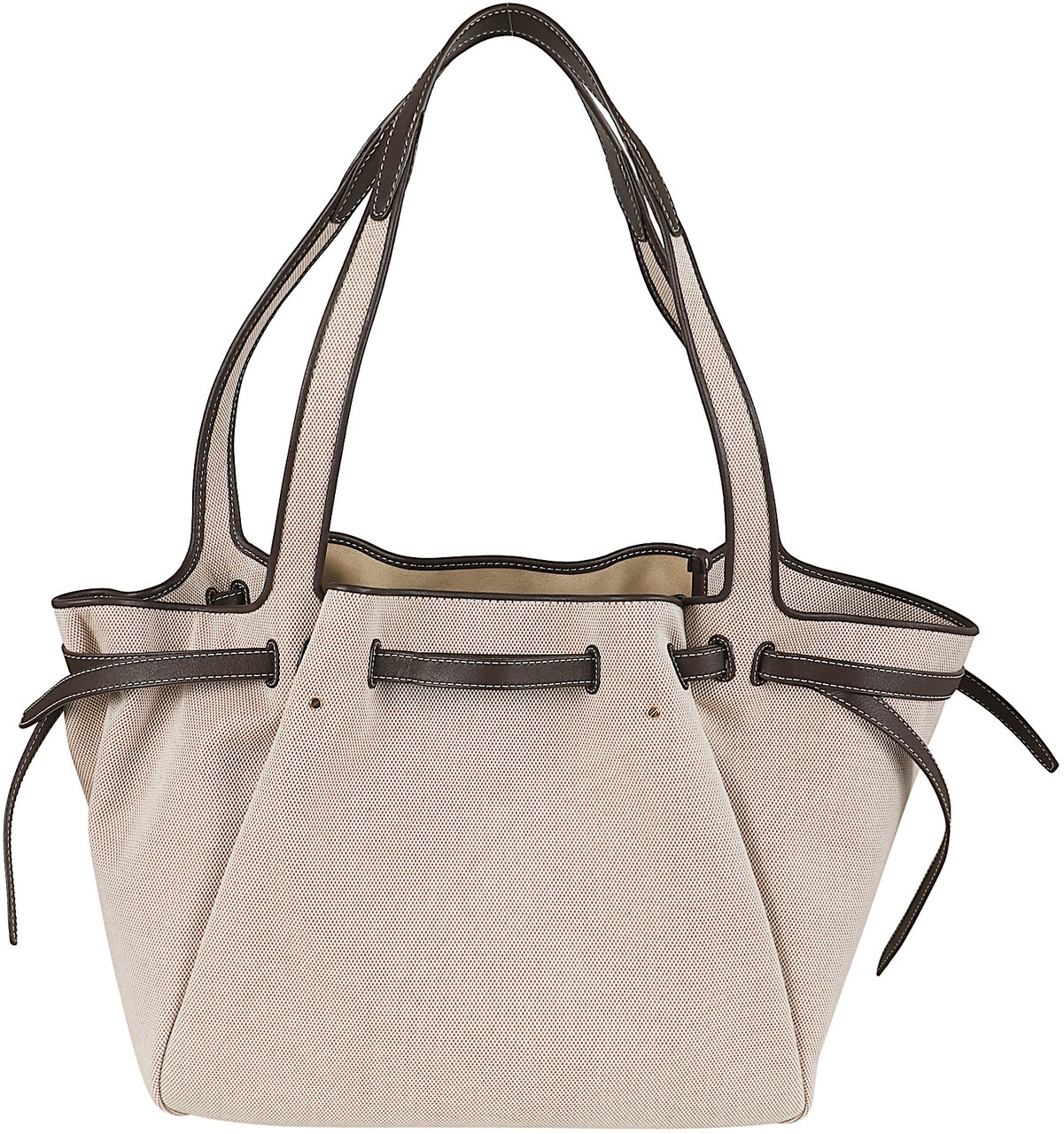 Tory Burch TORY BURCH Romy Canvas Tote Beige