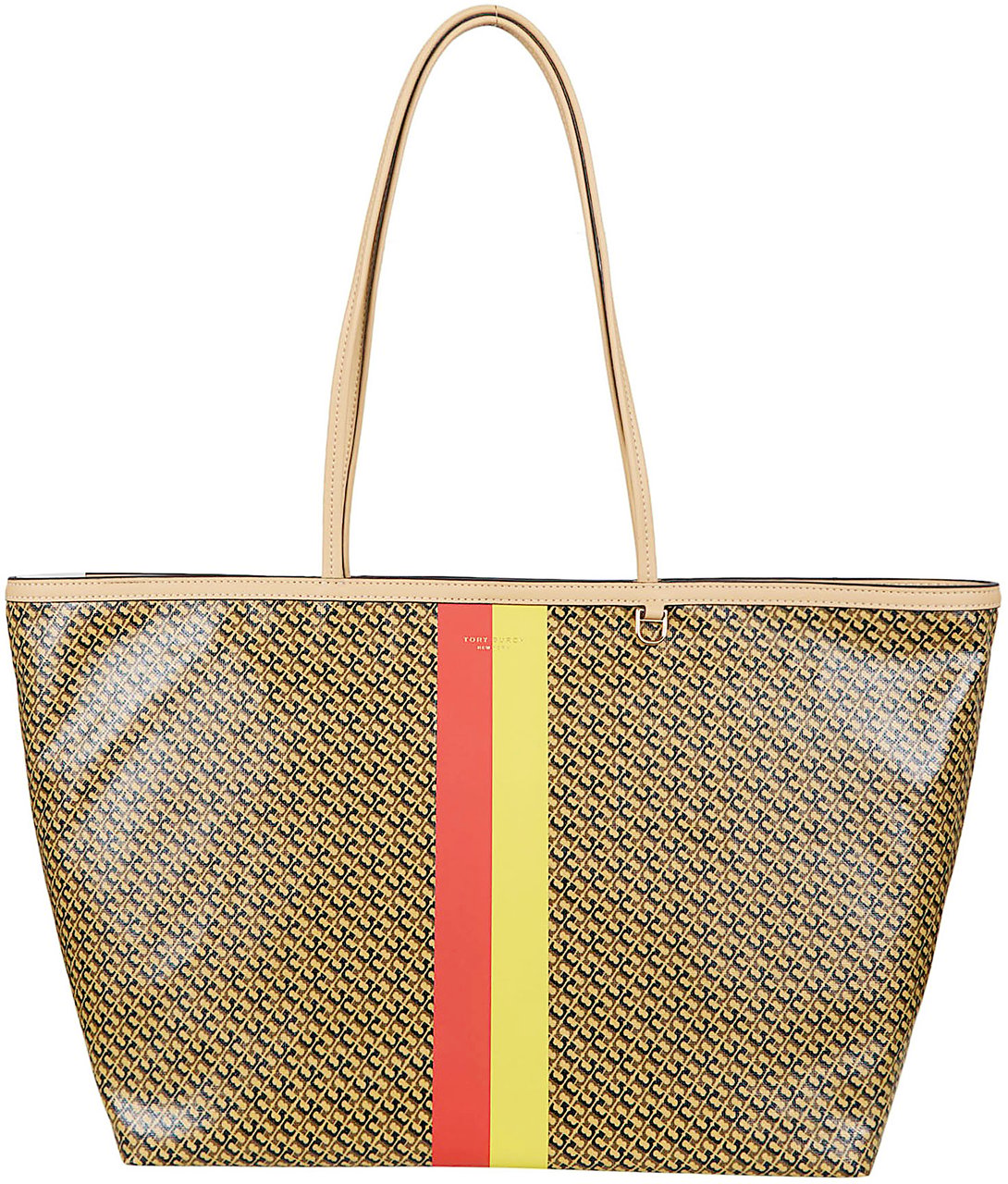 TORY BURCH The Racer Tote Maroon
