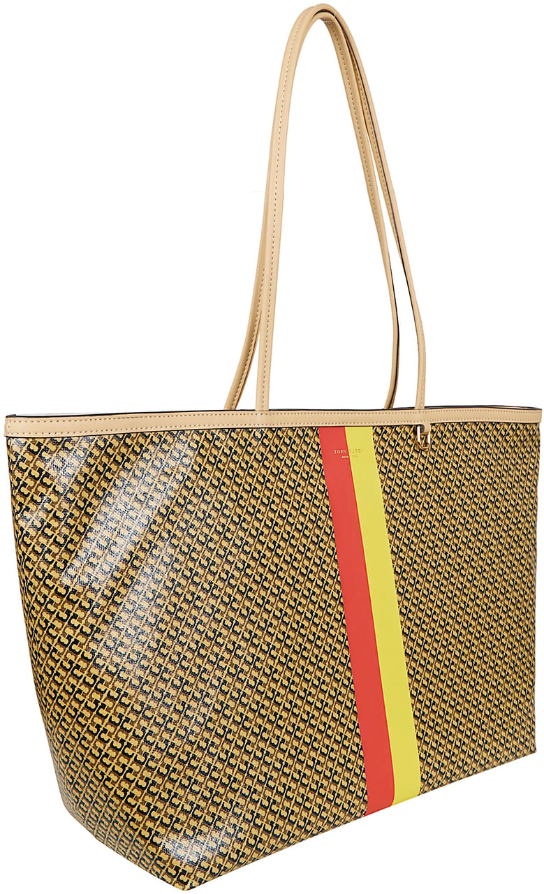 TORY BURCH The Racer Tote Maroon