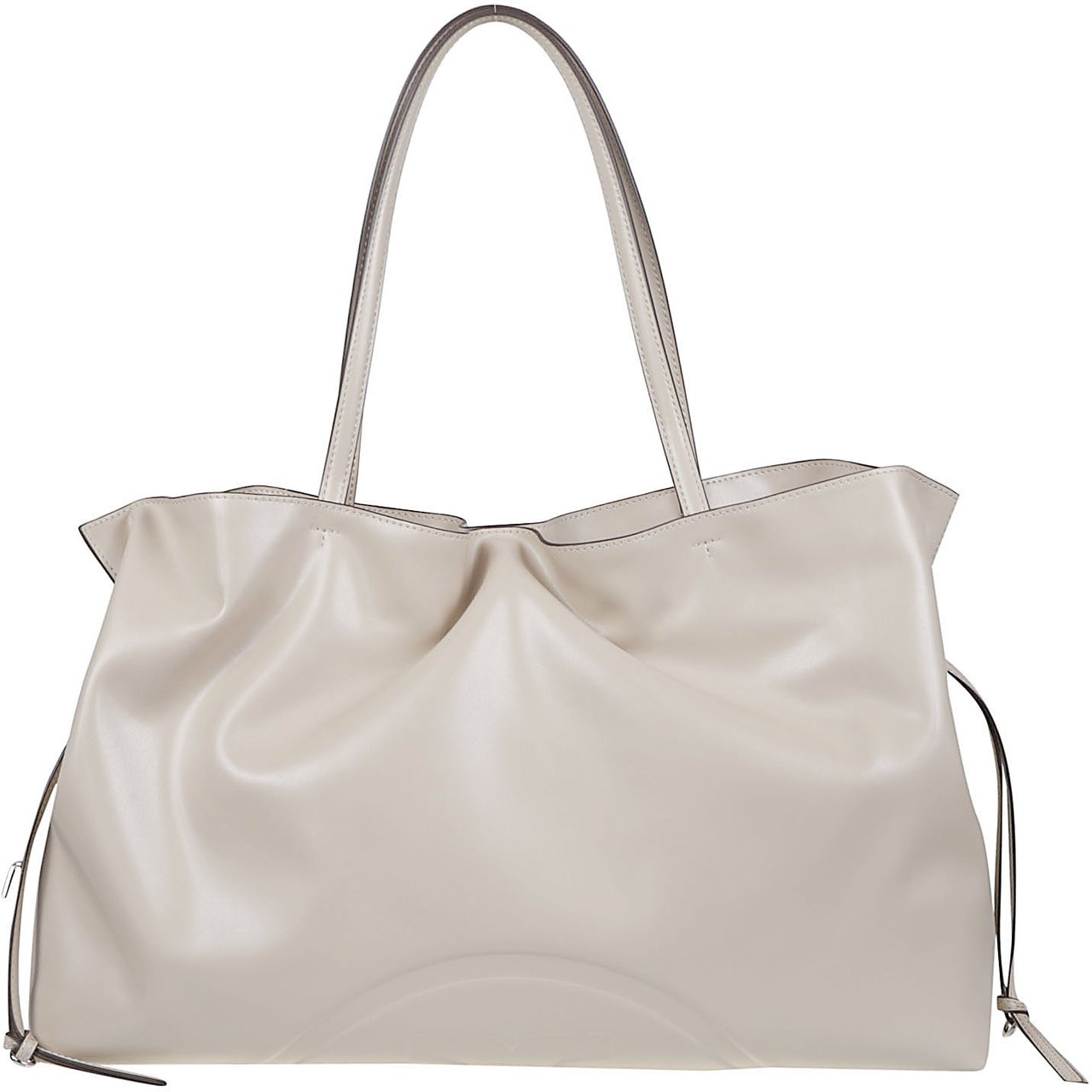 Tory Burch Ella Recycled Drawstring Tote Bag Nude Beige