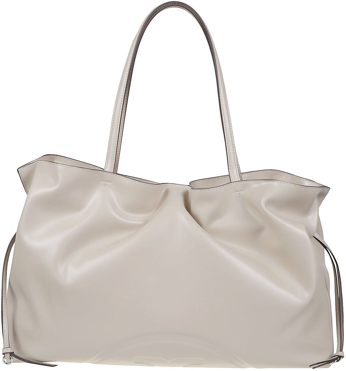 Tory Burch Ella Recycled Drawstring Tote Bag Nude Beige