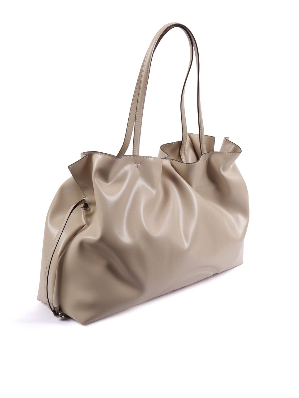 Tory Burch Ella Recycled Drawstring Tote Bag Neutraal