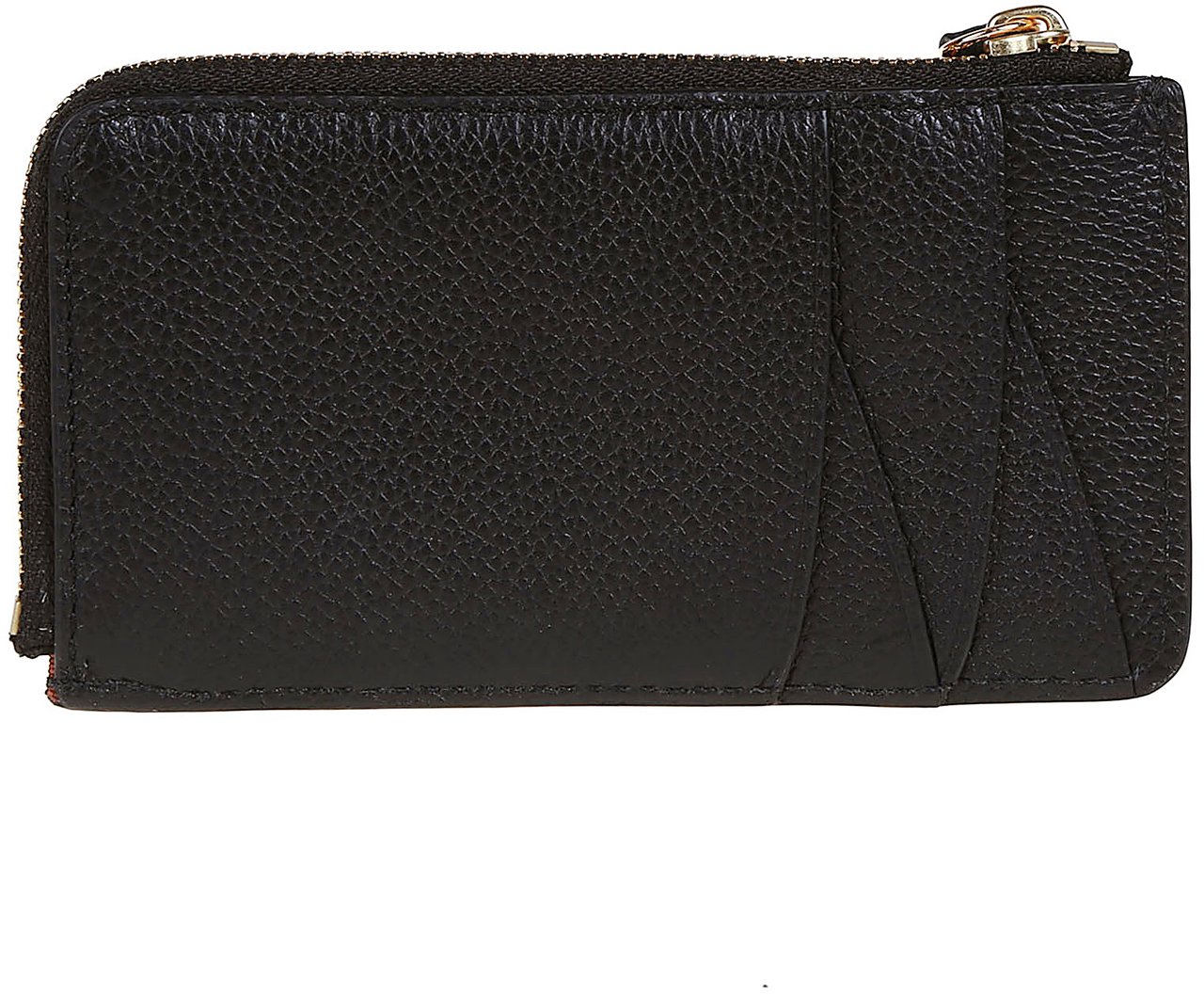 Tory Burch Romy Zip Card Case Black Zwart