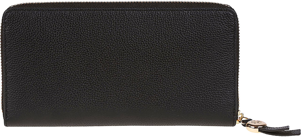 Tory Burch Romy Zip Continental Wallet Black Zwart