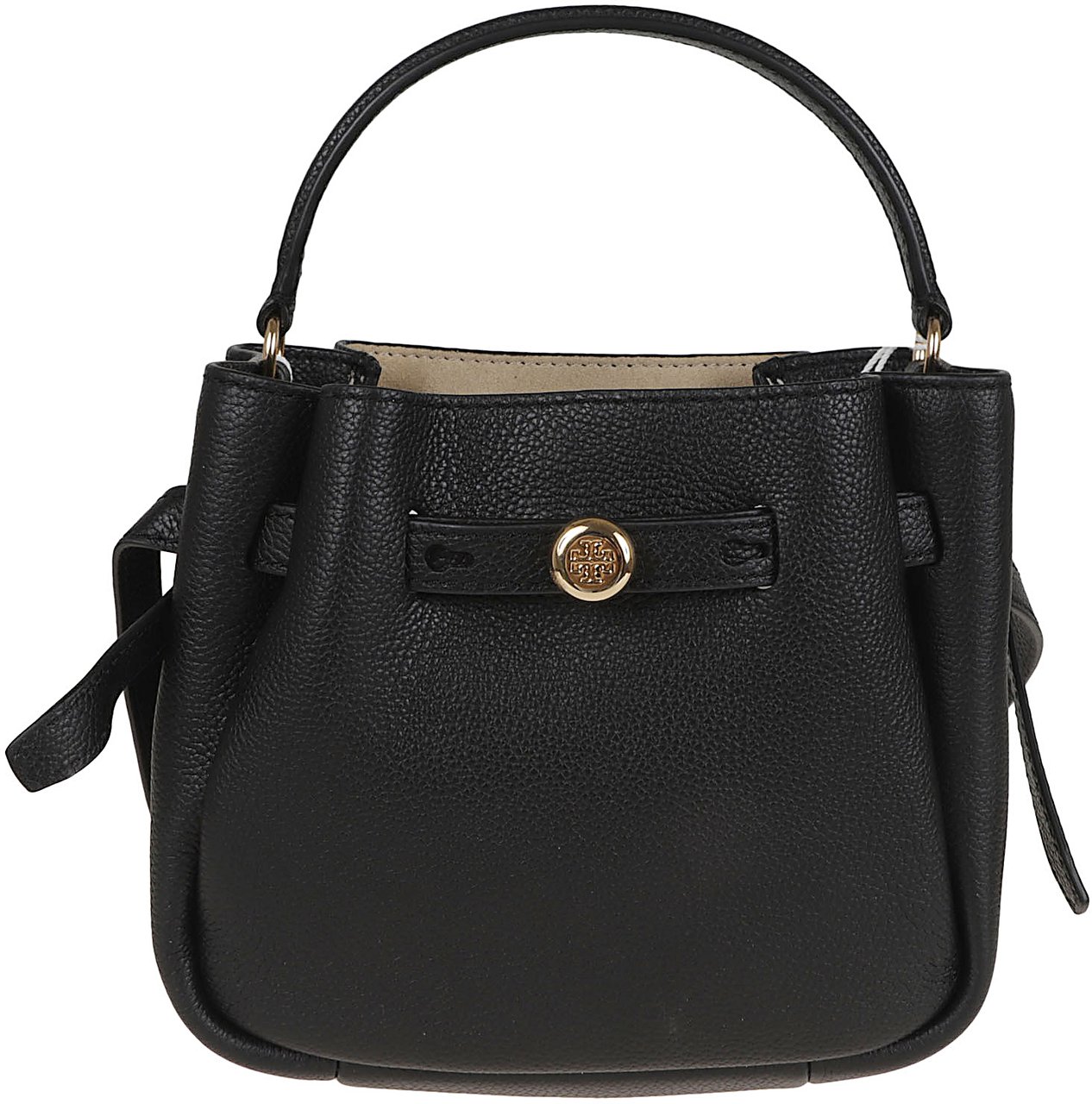 Tory Burch TORY BURCH ROMY MINI BUCKET BAG Zwart