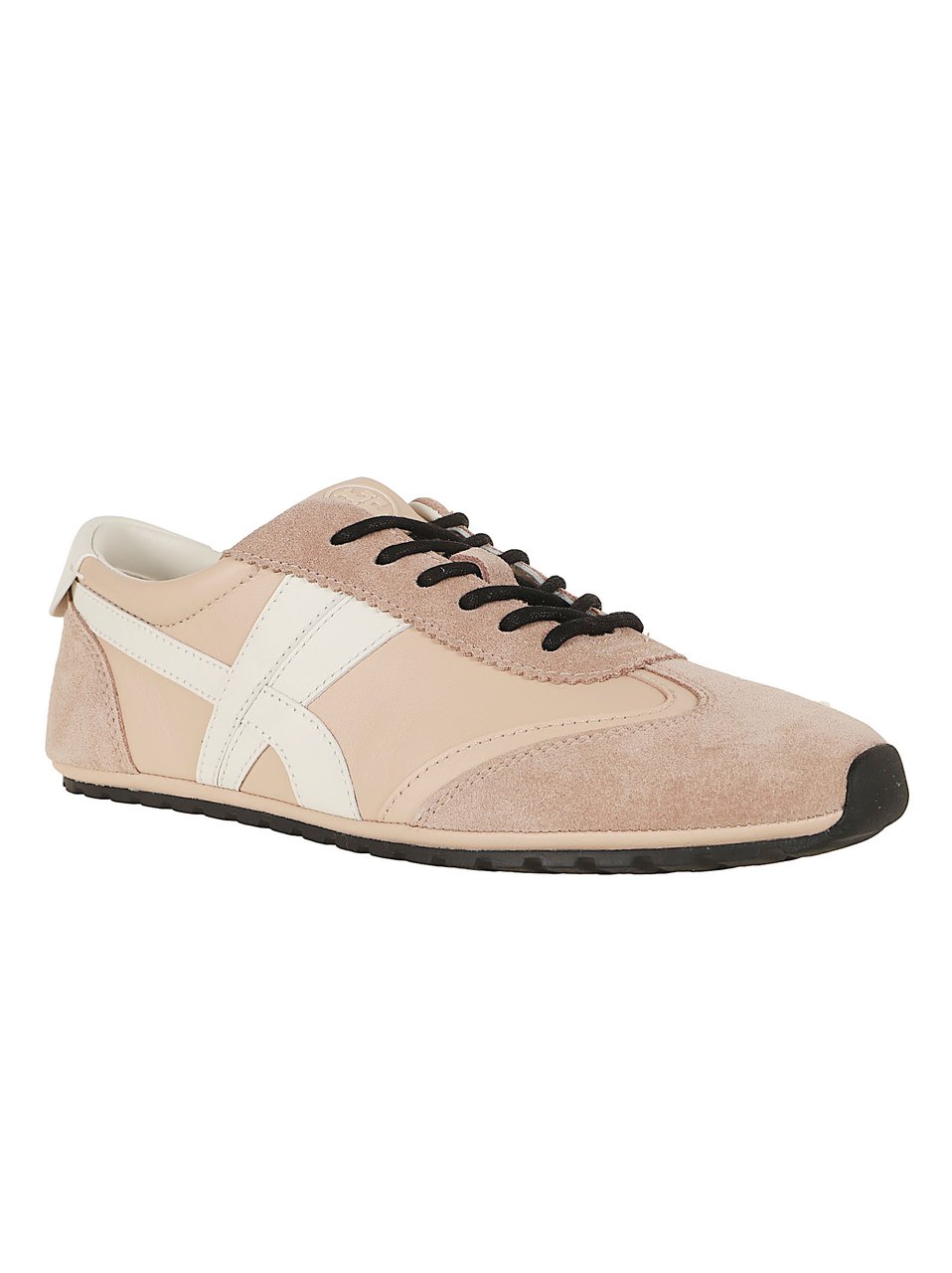 Tory Burch Hybrid Design Sneaker with Retro Elements and Low Profile Neutraal