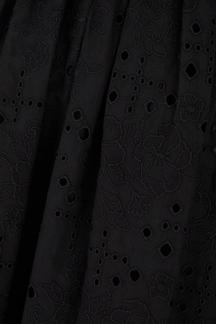 Tory Burch Black cotton dress Zwart
