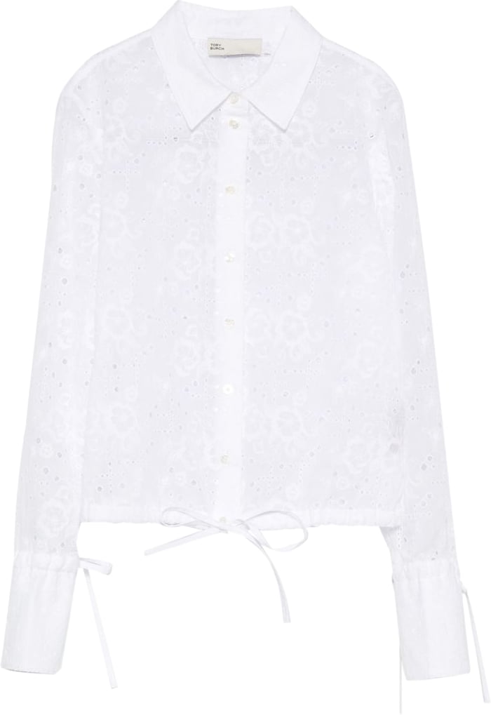 Tory Burch Shirts White Wit