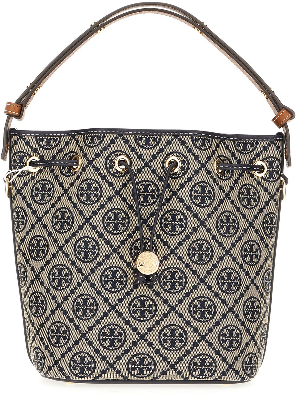 Tory Burch Embroidered canvas bucket bag Divers