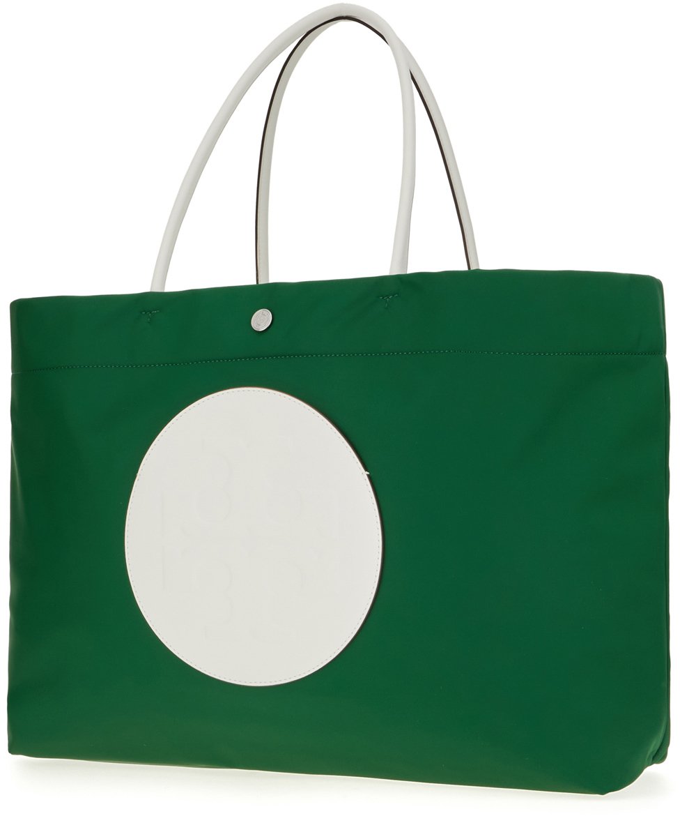 Tory Burch Tory Burch Green nylon Ella shopping bag Groen