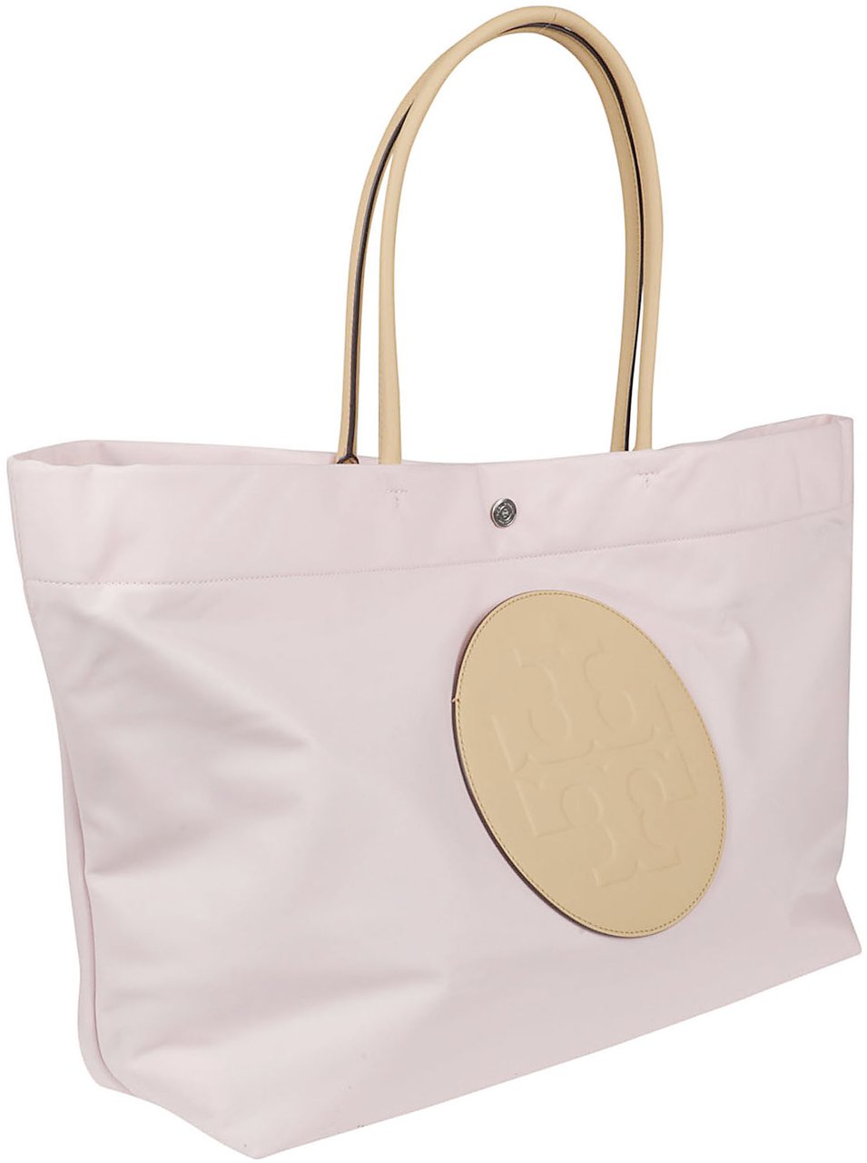 Tory Burch Spacious Tote Bag In Recycled Nylon Neutraal