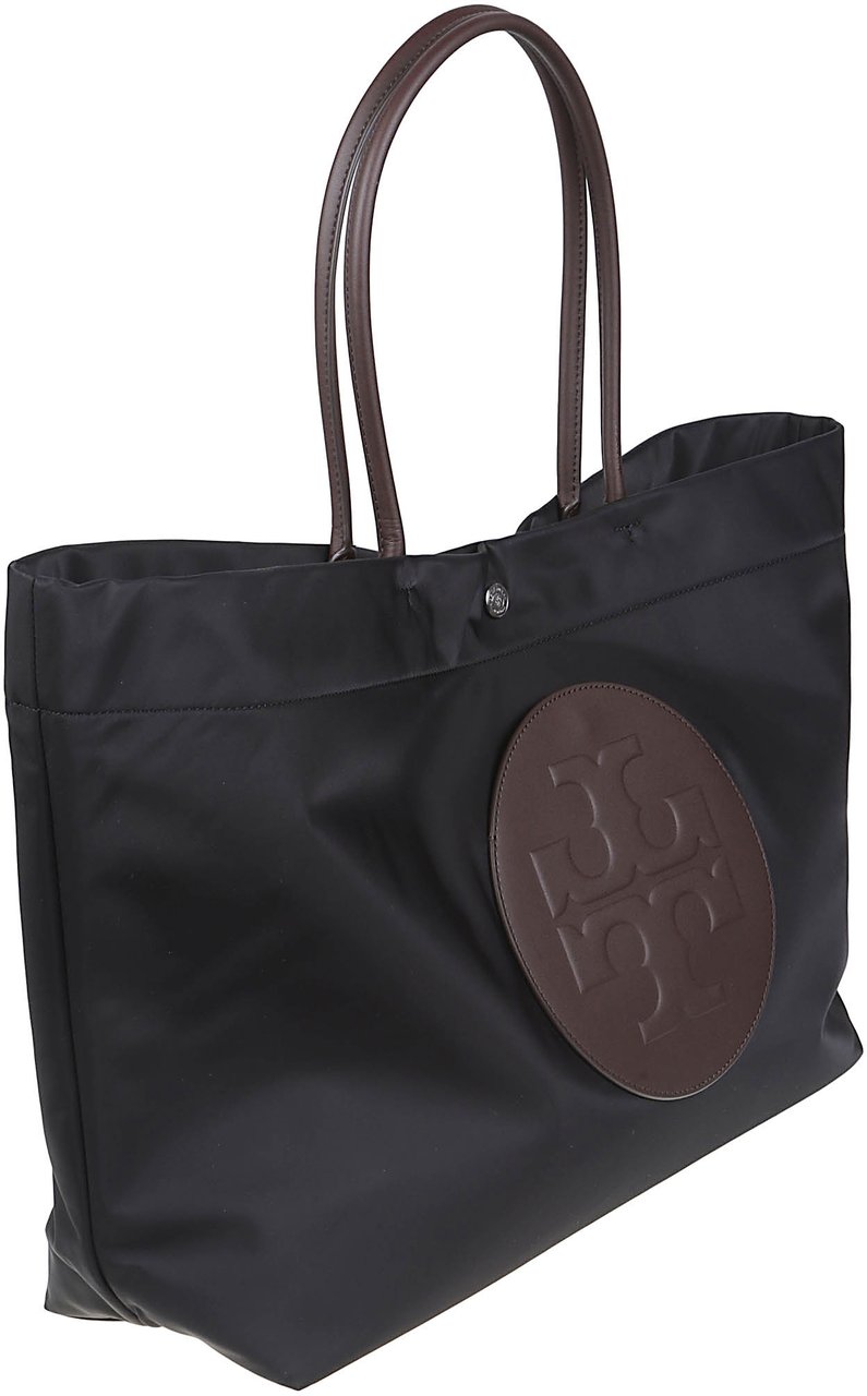 Tory Burch Ella Twist Bag Black Zwart