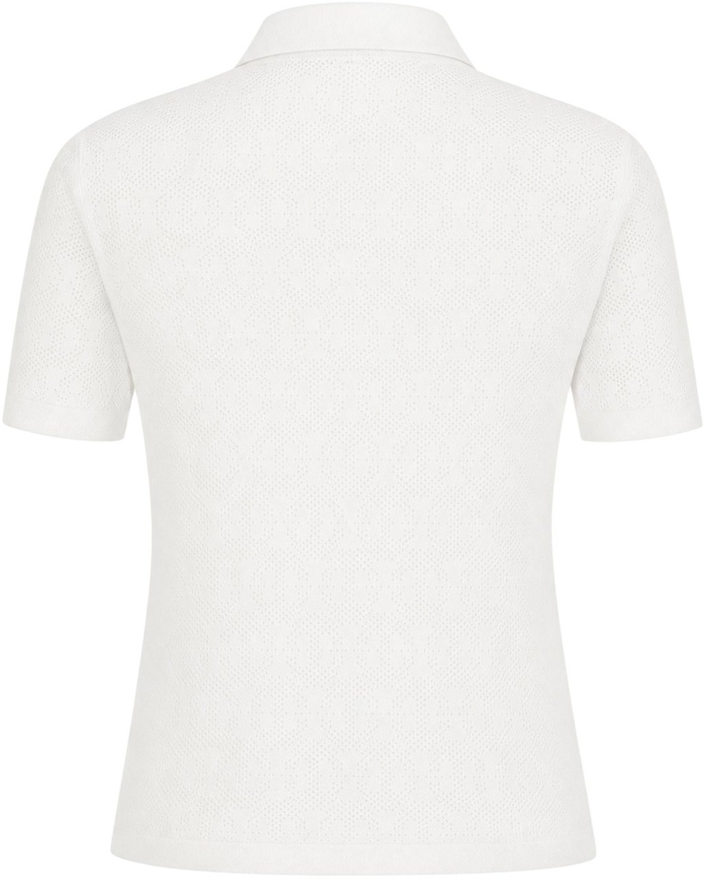 Tory Burch White stretch viscose blend t-shirt Wit