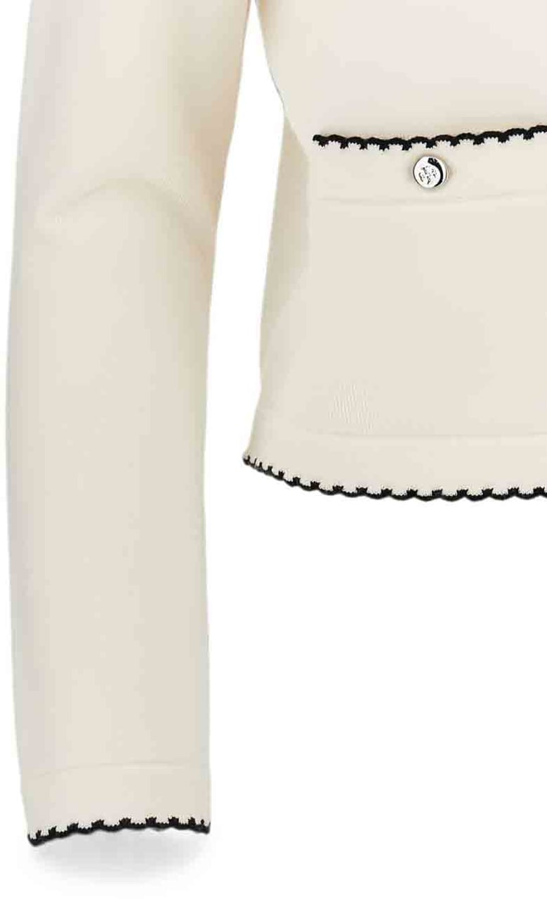 Tory Burch Sweaters Avorio Wit
