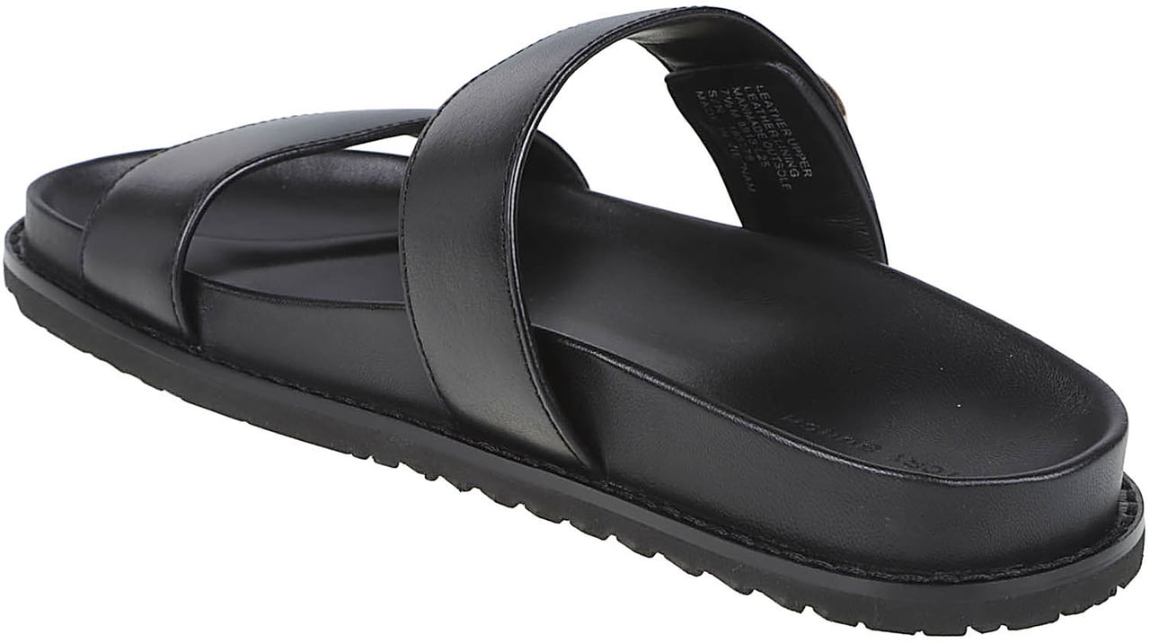 Tory Burch Romy Sport Slide Sandal Black Zwart