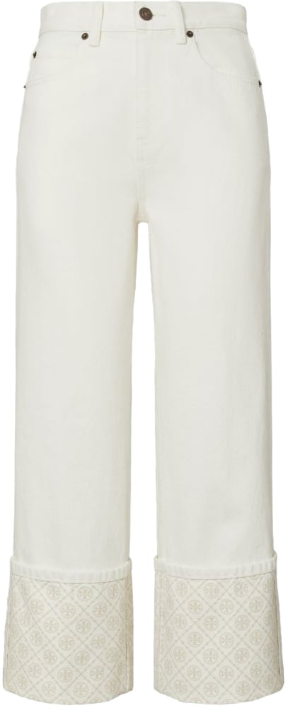 Tory Burch Jeans White Wit