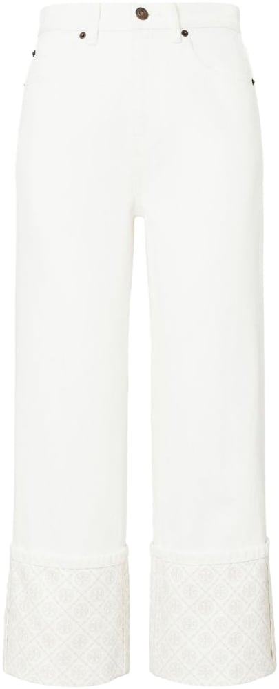 Tory Burch Jeans White Wit