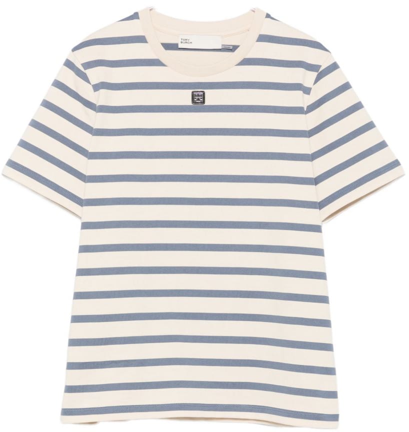 Tory Burch T-Shirts And Polos Avorio Beige