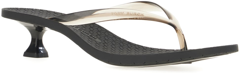 Tory Burch Two-tone rubber Jelly sandals Divers