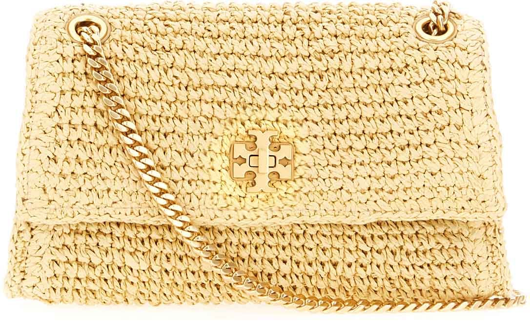 Tory Burch Tory Burch Raffia shopping bag Neutraal