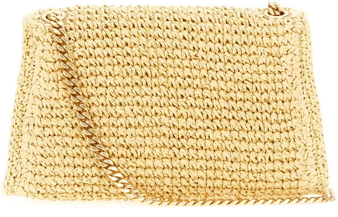 Tory Burch Tory Burch Raffia shopping bag Neutraal