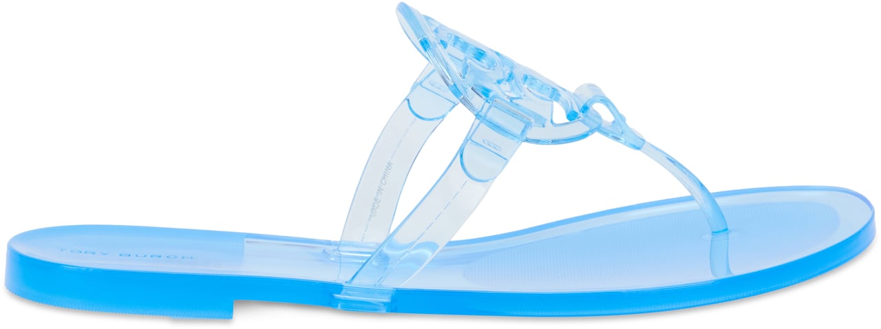 Tory Burch Low sandal Miller jelly Lichtblauw