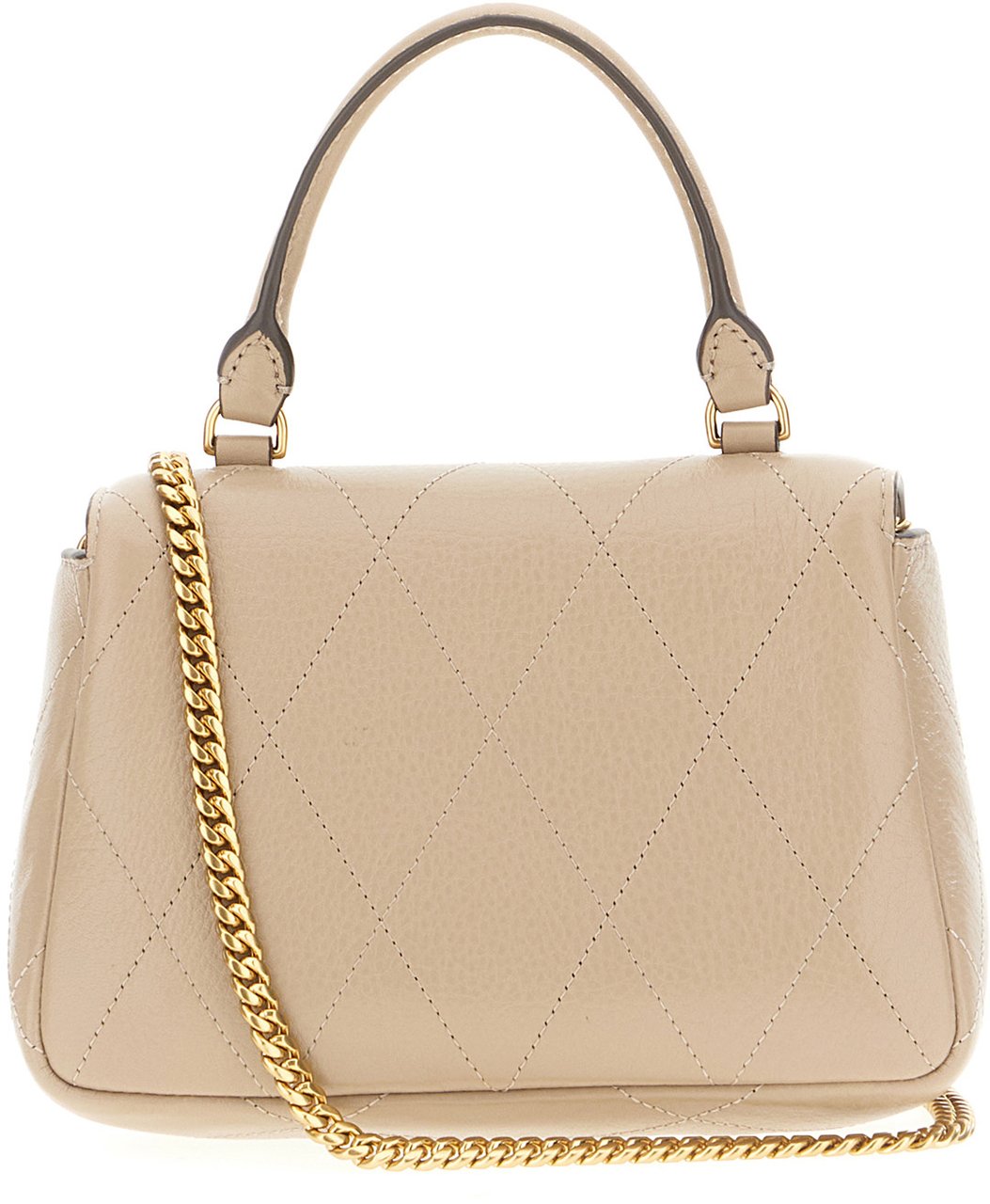 Tory Burch Dove Grey leather handbag Grijs