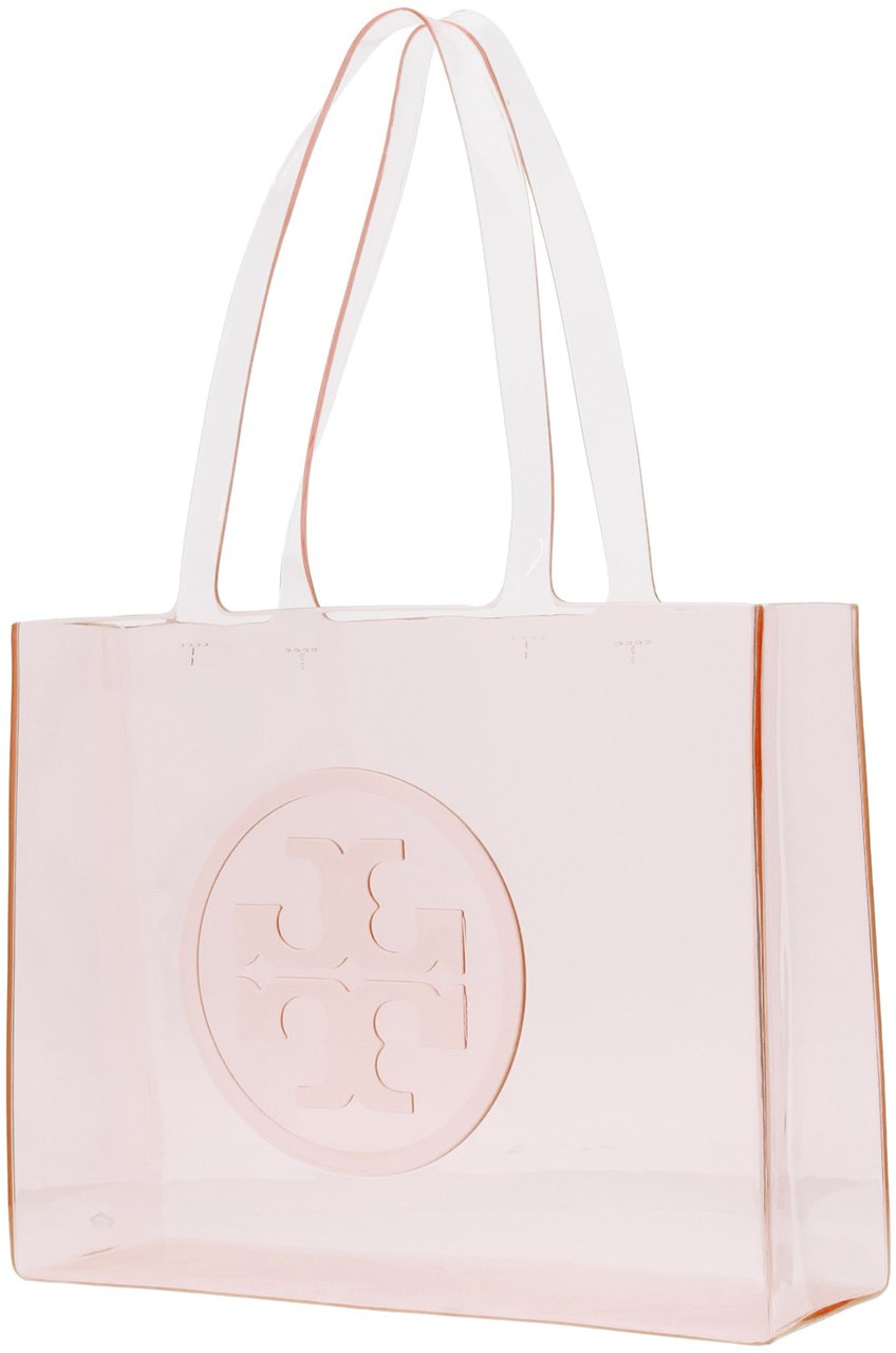 Tory Burch Pink pvc shopping bag Roze