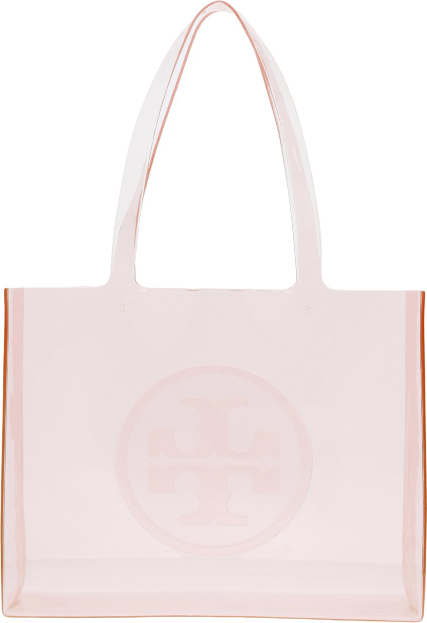 Tory Burch Pink pvc shopping bag Roze