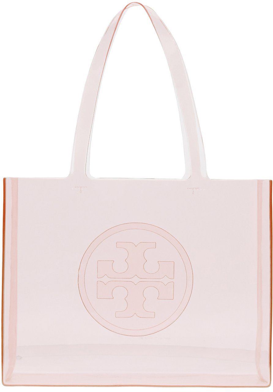 Tory Burch Pink pvc shopping bag Roze