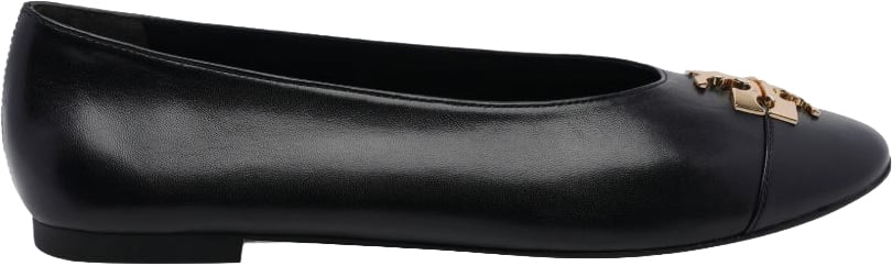 Tory Burch Flat Shoes Black Zwart